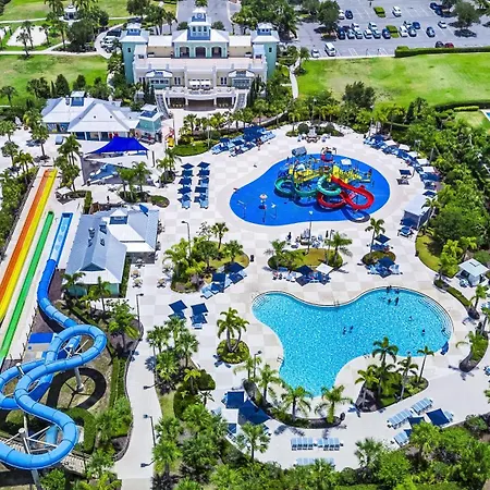 Lovely Home By Rentyl Near Disney With Private Pool, Air Hockey Table & Resort Amenities - 7467M